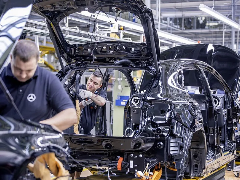 Digital, flexível e conectada: arranque bem-sucedido da produção do novo Mercedes-Benz GLA na fábrica de Rastatt - imagem 7