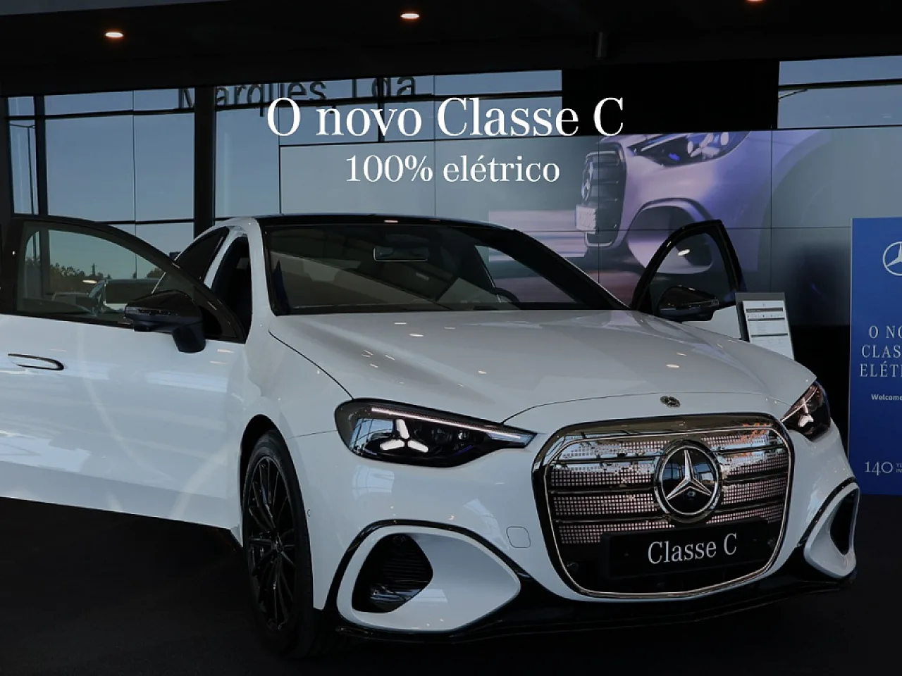 O novo Classe C Elétrico: Uma nova era, a classe de sempre.