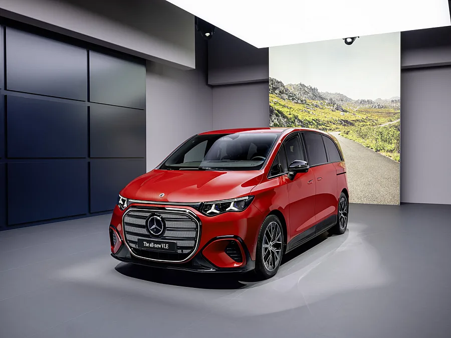 Redefinindo o espaço numa nova era: o novo e totalmente elétrico Mercedes-Benz VLE